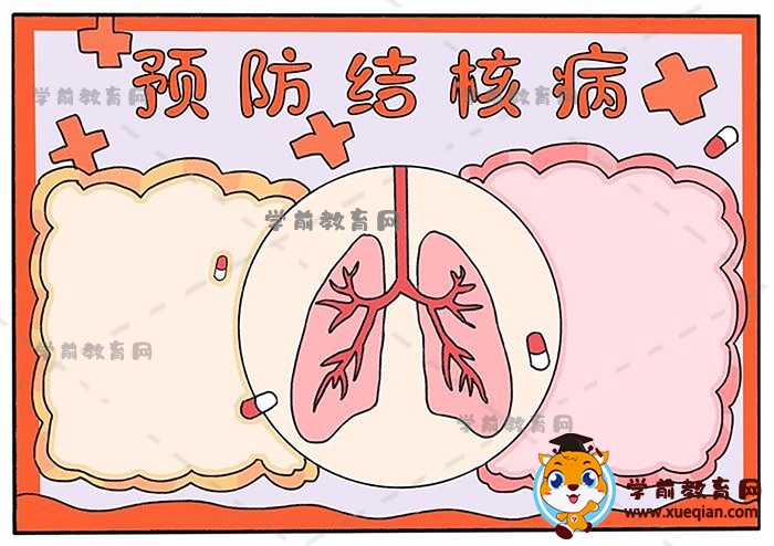 預防肺結核手抄報